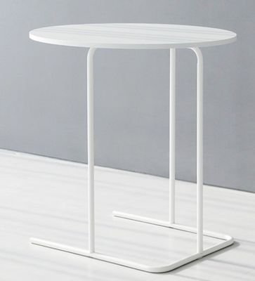 Mesa de comedor lateral ajustable de altura para la mesa de café moderna en el mobiliario del salón