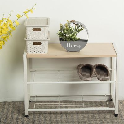 Muebles de oficina para el hogar Estante de zapatos de metal con color personalizado y bolsillo organizador