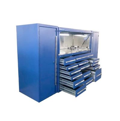 Solución de almacenamiento en el lugar de trabajo Mejor armario de herramientas de acero laminado en frío con remolque de caja vacía