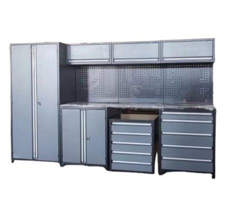 5 cajones de herramientas de carruaje de metal gabinete de rodillos de trabajo pesado para herramientas de la tienda de garaje