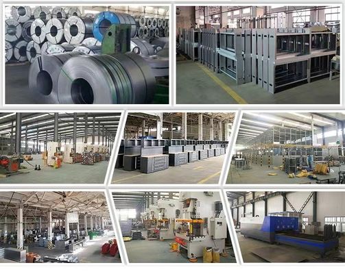 1.0-1.5 mm de espesor Modular de trabajo de taller de metal para soluciones de almacenamiento personalizadas