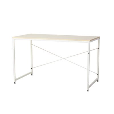Superficie de madera estilo de Europa del Norte Estante de mesa de computadora de metal Escritorio para productos domésticos