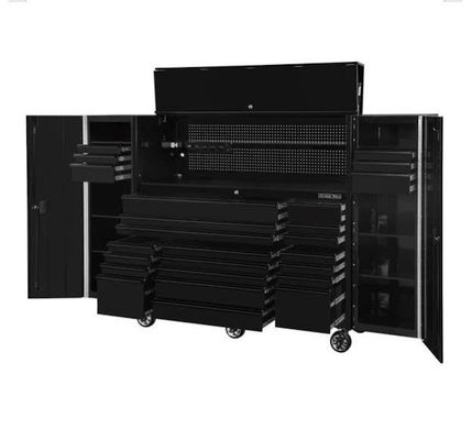 7 cajones Taller de herramientas de rodillos Set de caja de gabinete con soporte de taller profesional