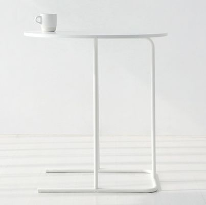 Mesa de comedor lateral ajustable de altura para la mesa de café moderna en el mobiliario del salón