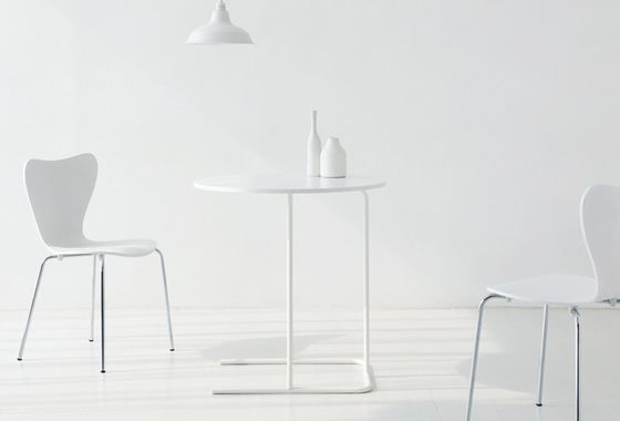 Mesa de comedor lateral ajustable de altura para la mesa de café moderna en el mobiliario del salón