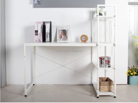 Mesa de comedor de metal funcional para escritorio en función de estilo europeo del norte simple