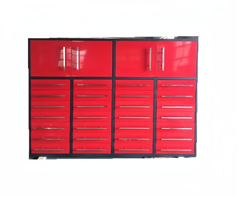 1.0-1.5 mm de espesor de metal de trabajo pesado de almacenamiento gabinete de garaje para soporte personalizado OBM