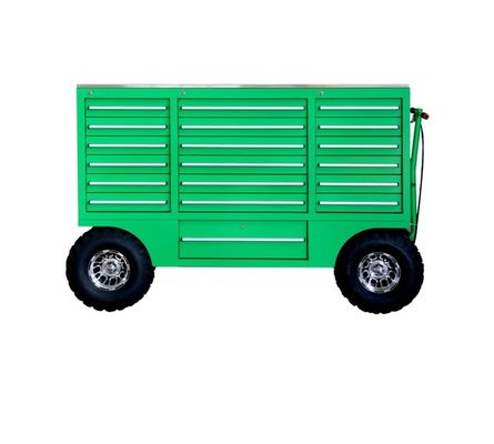 Guarde sus herramientas con estilo con este Power Coated Rolling 20 Caja de la caja de herramientas Carritos de pozo