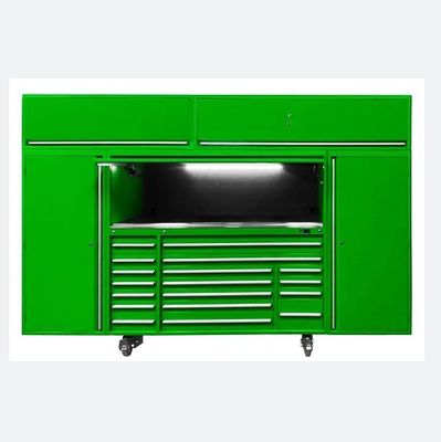Apoyo personalizado Matte Black caja de herramientas para el almacenamiento de cajones y acabado revestido de energía