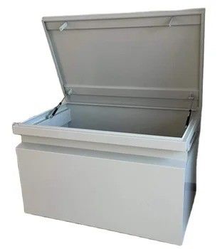 Caja de herramientas para el taller de reparación de coches de acero de color marrón