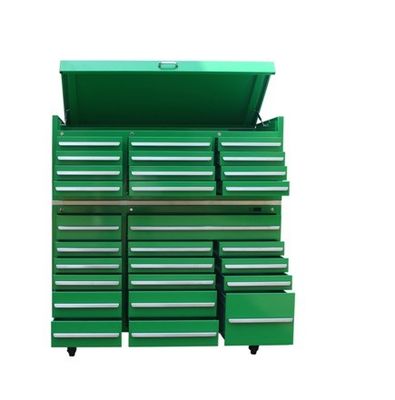Armario de cajones de herramientas Trolley de herramientas de acero Cuarto de almacenamiento de metal pesado con cajones
