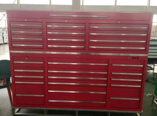 Manijas de aluminio gabinete de herramientas de rodadura personalizado para el almacenamiento de herramientas CNC de metal pesado
