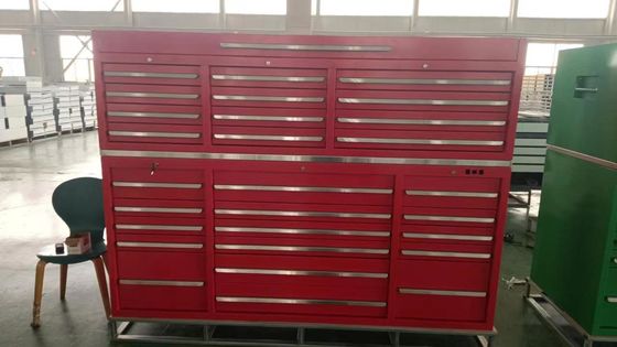 OEM ODM aceptable 42 pulgadas caja de herramientas en ruedas para el almacenamiento de herramientas de metal en la tienda de garaje