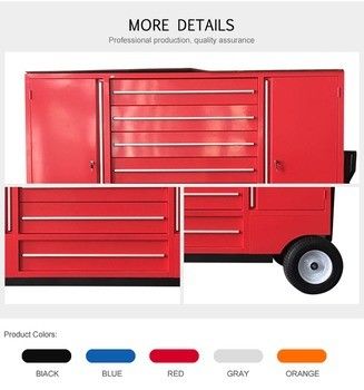 Cabinet de herramientas metálicas opcionales para el garaje del carrito del carrito y el almacenamiento de herramientas