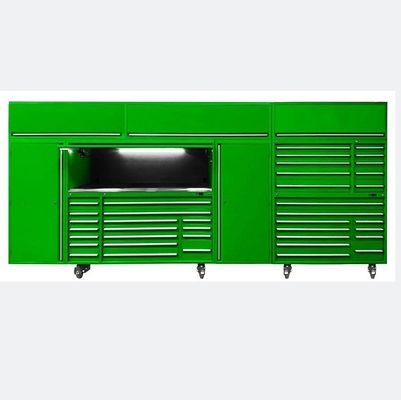 Personalizar el armario de herramientas de garaje modular de acero con cerradura clave y acabado de acero de capa de polvo