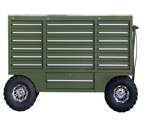 Caja de herramientas Carritos de cavidad de herramientas caja de herramientas vacía gabinete de taller con soporte personalizado