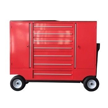 1.0-1,5 mm de espesor Carrito de herramientas multifuncionales de reparación de automóviles con cajones y almacenamiento
