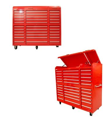 Herramientas de garaje caja de herramientas rodantes de trabajo pesado con ruedas y espesor de 1,0-1,5 mm