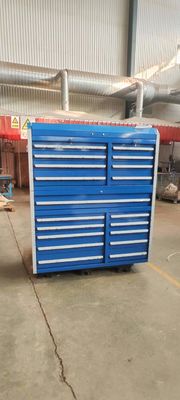 Actualice su taller de garaje con un gabinete de rodillos de caja de herramientas profesional de acero laminado en frío