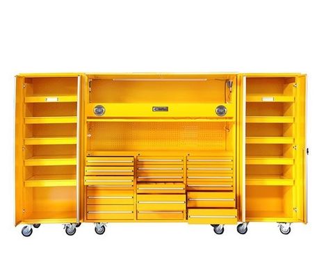 Cable de acero inoxidable de acero laminado en frío gabinete de herramientas para almacenamiento de garaje de trabajo pesado