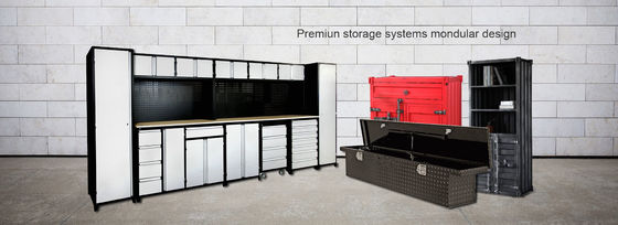 Acero laminado en frío 72 pulgadas armarios de caja de herramientas de trabajo pesado y soporte personalizado OBM