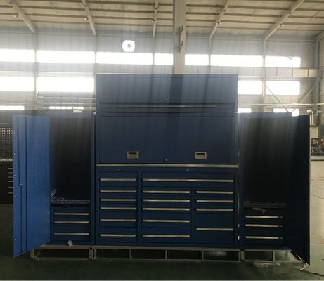 42&quot; caja de herramientas de rodadura de acero inoxidable para taller de garaje duradero y duradero
