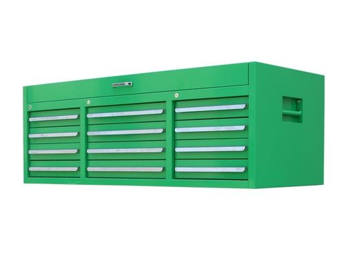 Conveniente caja de herramientas de reparación de coches con cajón y mangos de acero inoxidable