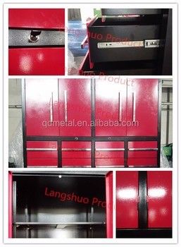 Armarios de garaje de acero laminado en frío para soluciones de almacenamiento profesionales y personalizables