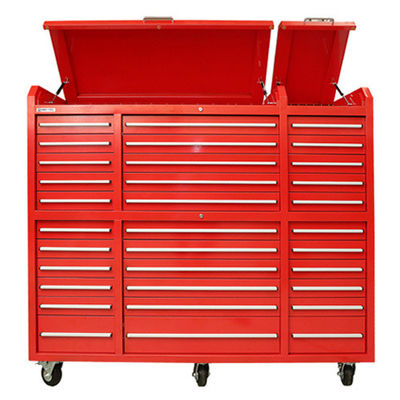 Taller Garage 72in Orange Metal Armario de herramientas con ruedas y aceptable OEM ODM