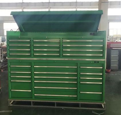 Taller Garage 72in Orange Metal Armario de herramientas con ruedas y aceptable OEM ODM