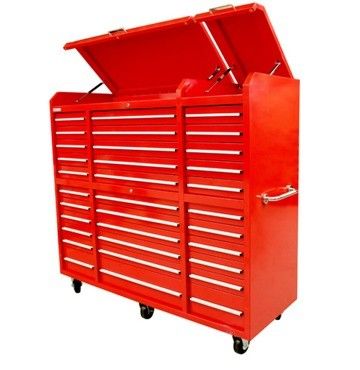 6 ruedas de piezas, gabinete de herramientas de garaje profesional para la estación de trabajo de la máquina, color del cliente