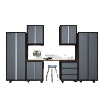 1.0mm 1.2mm 1.5mm Gabinete de herramientas metálicas de garaje con cajones y cerradura Construcción duradera