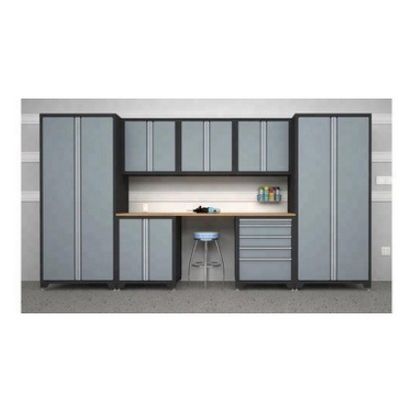 1.0mm 1.2mm 1.5mm Gabinete de herramientas metálicas de garaje con cajones y cerradura Construcción duradera