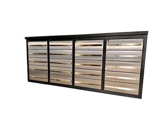 LS-1800-20-100 Fancy Top 1.0/1.2/1.5mm Gabinete de herramientas metálicas de garaje con cajones incluidos