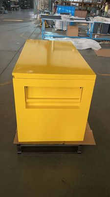 Caja de herramientas de 48 pulgadas para camiones Obras de construcción gabinete de trabajo pesado de acero laminado en frío