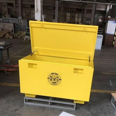 Caja de trabajo de trabajo pesado aceptable OEM ODM para camión caja de herramientas metálicas