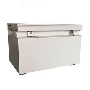 Caja de herramientas de trabajo al aire libre con bloqueo de acero Caja de trabajo mecánico de herramientas pesadas