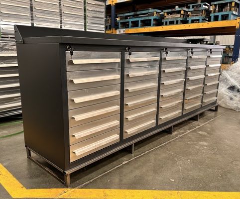 15 cajones taller de trabajo pesado armario de herramientas banco de trabajo para el almacenamiento de recambios de herramientas caja
