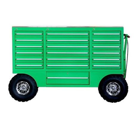 Armario de herramientas personalizable Trolley caja de herramientas de acero inoxidable en ruedas para profesionales