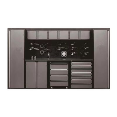 Cabinetes de almacenamiento de garaje de acero laminado en frío personalizables para la organización de talleres