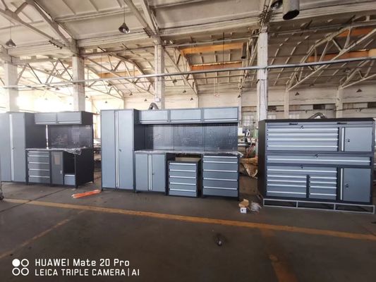 Cabina de herramientas rodantes para reparación de automóviles de metal para almacenamiento de herramientas de repuesto y piezas de repuesto