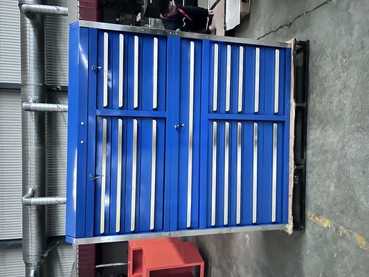 Gabinete de herramientas de acero de calibre 16 en ruedas para una solución de almacenamiento de garaje personalizada