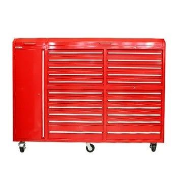 Muchos cajones opcionales 96 pulgadas gabinete profesional de herramientas de hierro para taller de garaje