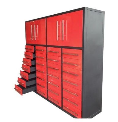 Cabinetes de garaje de acero laminado en frío de soporte personalizado para soluciones de almacenamiento de carga pesada