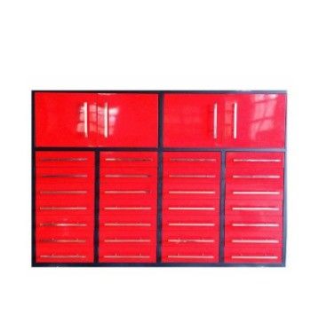 Cabinetes de garaje de acero laminado en frío de soporte personalizado para soluciones de almacenamiento de carga pesada