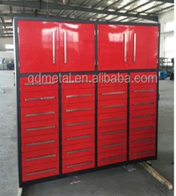 Cabinetes de garaje de acero laminado en frío de soporte personalizado para soluciones de almacenamiento de carga pesada