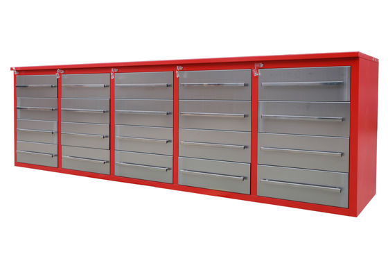 Taller de trabajo organizado 72 pulgadas 20 cajón caja de herramientas gabinete para el almacenamiento de la caja de piezas