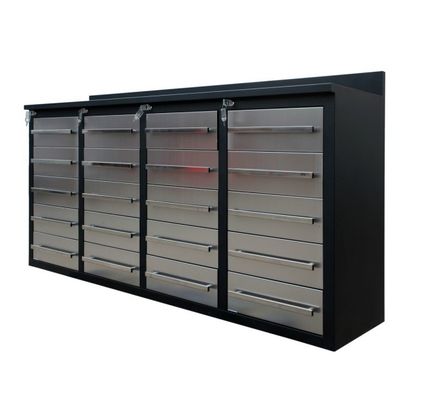 Gabinete de almacenamiento de garaje soporte personalizado para cajas de herramientas de acero y gran caja de herramientas