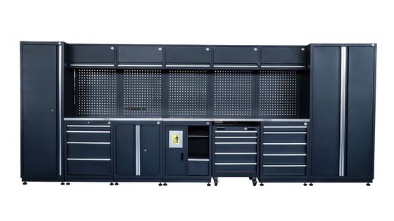 Solución de almacenamiento de herramientas personalizada Caja de herramientas pesadas Banco de trabajo de metal para taller