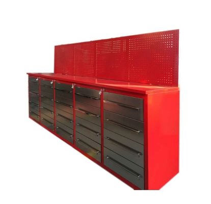 Apoyo personalizado gabinete de herramientas de trabajo pesado para vender en herramientas hechas en la tienda de garaje